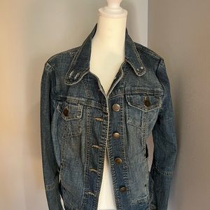 Charlotte Russe Jean Jacket Misses Large